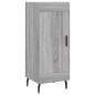 vidaXL Aparador alto madera contrachapada gris Sonoma 34,5x34x180 cm vidaXL Aparador alto madera contrachapada gris Sonoma 34,5x34x180 cm