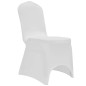 vidaXL Funda de silla elástica 12 unidades blanca vidaXL Funda de silla elástica 12 unidades blanca