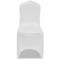 vidaXL Funda de silla elástica 12 unidades blanca vidaXL Funda de silla elástica 12 unidades blanca