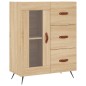 vidaXL Aparador alto madera contrachapada color roble 69,5x34x180 cm vidaXL Aparador alto madera contrachapada color roble 69,5x34x180 cm