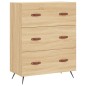 vidaXL Aparador alto madera contrachapada color roble 69,5x34x180 cm vidaXL Aparador alto madera contrachapada color roble 69,5x34x180 cm
