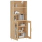 vidaXL Aparador alto madera contrachapada color roble 69,5x34x180 cm vidaXL Aparador alto madera contrachapada color roble 69,5x34x180 cm