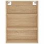 vidaXL Aparador alto madera contrachapada color roble 69,5x34x180 cm vidaXL Aparador alto madera contrachapada color roble 69,5x34x180 cm