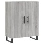 vidaXL Aparador alto madera contrachapada gris sonoma 69,5x34x180 cm vidaXL Aparador alto madera contrachapada gris sonoma 69,5x34x180 cm