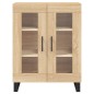 vidaXL Aparador alto madera contrachapada color roble 69,5x34x180 cm vidaXL Aparador alto madera contrachapada color roble 69,5x34x180 cm