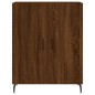 vidaXL Aparador alto madera contrachapada marrón roble 69,5x34x180 cm vidaXL Aparador alto madera contrachapada marrón roble 69,5x34x180 cm