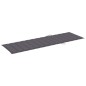 vidaXL Tumbona con cojín mdera de pino impregnada gris antracita vidaXL Tumbona con cojín mdera de pino impregnada gris antracita