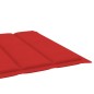 vidaXL Tumbona de jardín con mesa y cojín de madera de pino impregnada vidaXL Tumbona de jardín con mesa y cojín de madera de pino impregnada