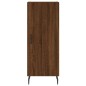 vidaXL Aparador alto madera contrachapada roble marrón 34,5x34x180 cm vidaXL Aparador alto madera contrachapada roble marrón 34,5x34x180 cm