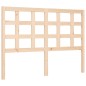 vidaXL Estructura de cama con cabecero madera maciza 140x190 cm vidaXL Estructura de cama con cabecero madera maciza 140x190 cm