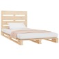 vidaXL Estructura de cama madera maciza de pino 90x190 cm vidaXL Estructura de cama madera maciza de pino 90x190 cm