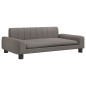 vidaXL Sofá para niños de tela gris taupé 90x53x30 cm vidaXL Sofá para niños de tela gris taupé 90x53x30 cm