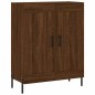 vidaXL Aparador alto madera contrachapada marrón roble 69,5x34x180 cm vidaXL Aparador alto madera contrachapada marrón roble 69,5x34x180 cm