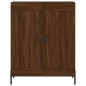 vidaXL Aparador alto madera contrachapada marrón roble 69,5x34x180 cm vidaXL Aparador alto madera contrachapada marrón roble 69,5x34x180 cm