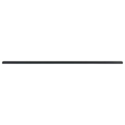 vidaXL Postes de valla de jardín 40 uds acero gris 220 cm