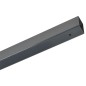 vidaXL Postes de valla de jardín 40 uds acero gris 220 cm vidaXL Postes de valla de jardín 40 uds acero gris 220 cm