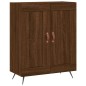 vidaXL Aparador alto madera contrachapada marrón roble 69,5x34x180 cm vidaXL Aparador alto madera contrachapada marrón roble 69,5x34x180 cm