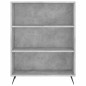 vidaXL Aparador alto madera ingeniería gris hormigón 69,5x32,5x180 cm vidaXL Aparador alto madera ingeniería gris hormigón 69,5x32,5x180 cm
