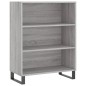 vidaXL Aparador alto madera de ingeniería gris Sonoma 69,5x32,5x180 cm vidaXL Aparador alto madera de ingeniería gris Sonoma 69,5x32,5x180 cm