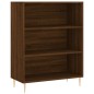vidaXL Aparador alto madera de ingeniería marrón roble 69,5x32,5x180cm vidaXL Aparador alto madera de ingeniería marrón roble 69,5x32,5x180cm
