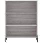 vidaXL Aparador alto madera de ingeniería gris Sonoma 69,5x32,5x180 cm vidaXL Aparador alto madera de ingeniería gris Sonoma 69,5x32,5x180 cm