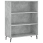 vidaXL Aparador alto madera ingeniería gris hormigón 69,5x32,5x180 cm vidaXL Aparador alto madera ingeniería gris hormigón 69,5x32,5x180 cm
