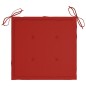 vidaXL Sillas de jardín plegables 6 uds madera maciza teca con cojines vidaXL Sillas de jardín plegables 6 uds madera maciza teca con cojines