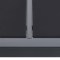 vidaXL Juego de comedor para jardín 7 piezas acero gris antracita vidaXL Juego de comedor para jardín 7 piezas acero gris antracita