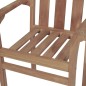 vidaXL Sillas de jardín apilables 4 uds madera maciza teca con cojines vidaXL Sillas de jardín apilables 4 uds madera maciza teca con cojines