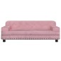 vidaXL Sofá para niños de terciopelo rosa 90x53x30 cm vidaXL Sofá para niños de terciopelo rosa 90x53x30 cm