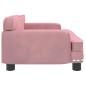 vidaXL Sofá para niños de terciopelo rosa 70x45x30 cm vidaXL Sofá para niños de terciopelo rosa 70x45x30 cm
