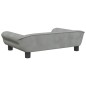 vidaXL Sofá para niños de terciopelo gris claro 70x45x26 cm vidaXL Sofá para niños de terciopelo gris claro 70x45x26 cm
