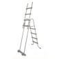 Bestway Escalera de seguridad para piscina 4 peldaños Flowclear 122 cm Bestway Escalera de seguridad para piscina 4 peldaños Flowclear 122 cm