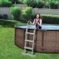 Bestway Escalera de seguridad para piscina 4 peldaños Flowclear 122 cm Bestway Escalera de seguridad para piscina 4 peldaños Flowclear 122 cm