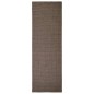 vidaXL Alfombra de sisal para rascador marrón 66x200 cm vidaXL Alfombra de sisal para rascador marrón 66x200 cm