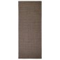 vidaXL Alfombra de sisal para rascador marrón 80x200 cm vidaXL Alfombra de sisal para rascador marrón 80x200 cm