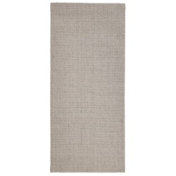 vidaXL Alfombra de sisal para rascador color arena 66x150 cm