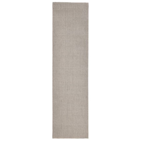 vidaXL Alfombra de sisal para rascador color arena 66x250 cm
