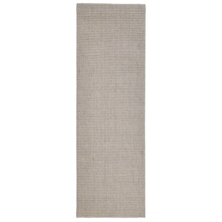 vidaXL Alfombra de sisal para rascador color arena 80x250 cm