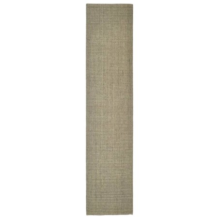 vidaXL Alfombra de sisal para rascador gris taupe 66x300 cm