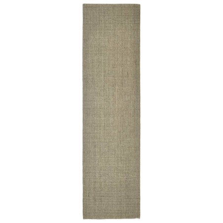 vidaXL Alfombra de sisal para rascador gris taupe 80x300 cm