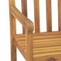 vidaXL Sillas de jardín 4 uds madera maciza de acacia 56x55,5x90 cm vidaXL Sillas de jardín 4 uds madera maciza de acacia 56x55,5x90 cm