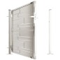 vidaXL Puerta de jardín de acero inoxidable 100x100 cm vidaXL Puerta de jardín de acero inoxidable 100x100 cm