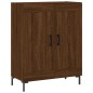 vidaXL Aparador alto madera contrachapada marrón roble 69,5x34x180 cm vidaXL Aparador alto madera contrachapada marrón roble 69,5x34x180 cm