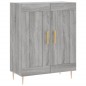 vidaXL Aparador alto madera contrachapada gris sonoma 69,5x34x180 cm vidaXL Aparador alto madera contrachapada gris sonoma 69,5x34x180 cm