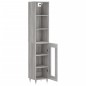 vidaXL Aparador alto madera contrachapada gris Sonoma 34,5x34x180 cm vidaXL Aparador alto madera contrachapada gris Sonoma 34,5x34x180 cm
