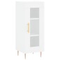 vidaXL Aparador alto madera contrachapada blanco 34,5x34x180 cm vidaXL Aparador alto madera contrachapada blanco 34,5x34x180 cm