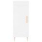 vidaXL Aparador alto madera contrachapada blanco 34,5x34x180 cm vidaXL Aparador alto madera contrachapada blanco 34,5x34x180 cm