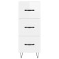 vidaXL Aparador alto madera contrachapada blanco brillo 34,5x34x180 cm vidaXL Aparador alto madera contrachapada blanco brillo 34,5x34x180 cm