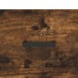 vidaXL Aparador de madera contrachapada roble ahumado 34,5x34x180 cm vidaXL Aparador de madera contrachapada roble ahumado 34,5x34x180 cm